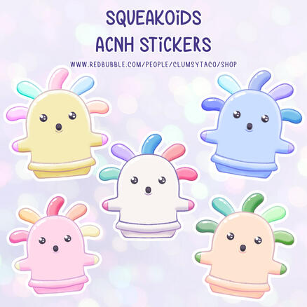 Squeakoid Stickers